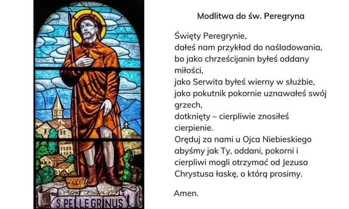 Litania do świętego Peregryna: modlitwa, która przynosi uzdrowienie i nadzieję